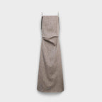 Clara - Vestido maxi fluido de mezcla de lino