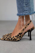 Vera™ | Zapatos de tacón con estampado de leopardo