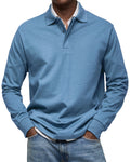 HUGO® | Polo de lujo de manga larga