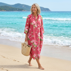 Mathilde™ | Vestido maxi floral artístico