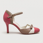 Queta | Salón Kitten Heel con Cinta