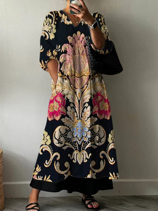 Clara™ | Vestido estampado elegante