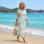 Verity™ | Vestido Maxi Sunset Bloom-