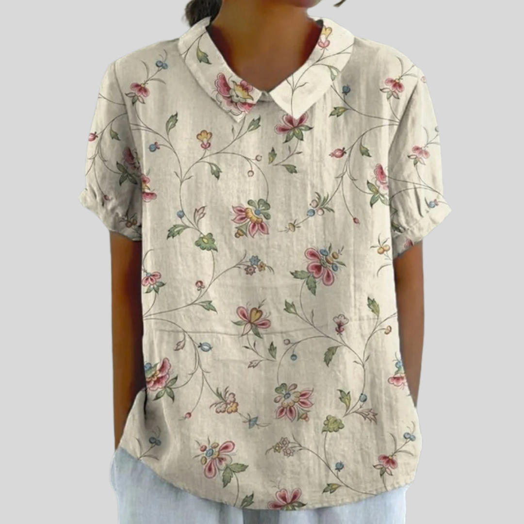 Leo Ferrer™ | Top floral elegante y cómodo