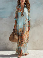 Marta | Elegante vestido de verano de corte fluido