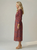 Valentina™ | Vestido midi cruzado
