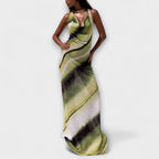 Vestidos maxi clásicos con degradado y tie-dye