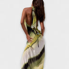 Vestidos maxi clásicos con degradado y tie-dye
