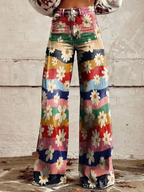 Léon™ | Pantalones Florales Elegantes
