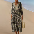 Piedad™ | VESTIDO MAXI MONOCROMO