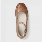 Nina | Sandalias de Tacón Cuadrado con Tiras