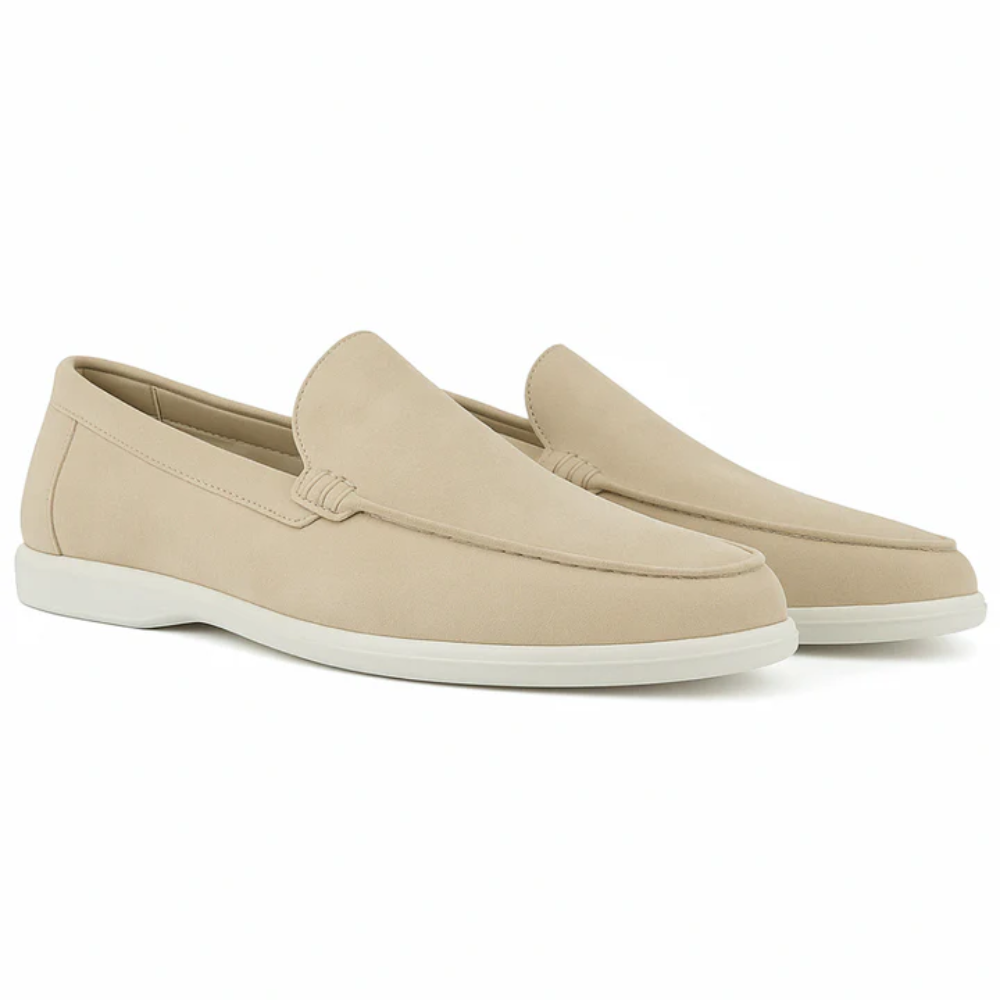 Mocasines casuales de ante