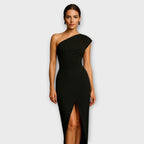 Vestidos de noche elegantes y asimétricos