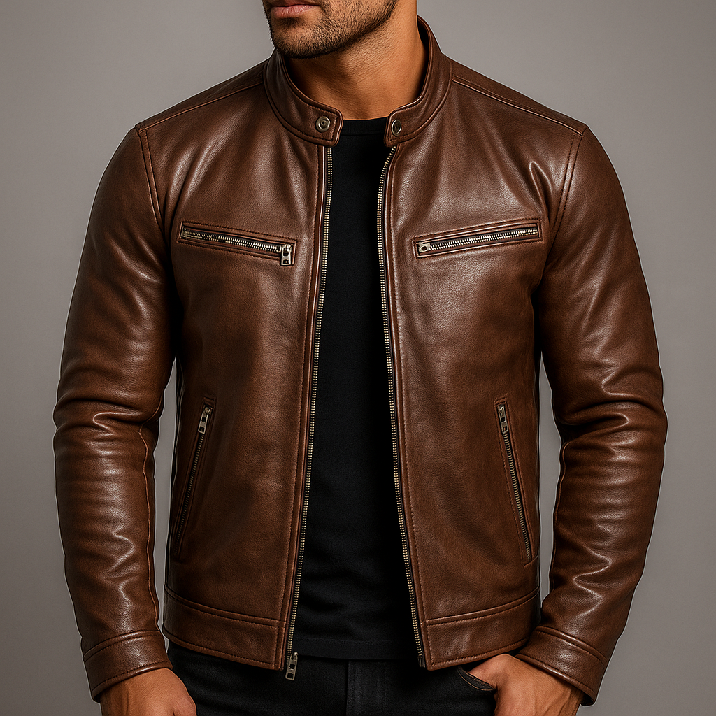 Wilson™ | Chaqueta de Cuero Vintage