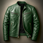Javier™ | Chaqueta informal de cuero
