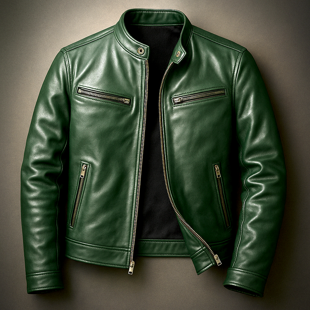 Javier™ | Chaqueta informal de cuero