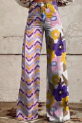 Isadora™ | Pantalones Boho Florales