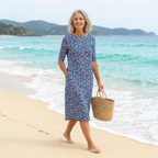 Caitriona™ | Vestido Maxi Coastal Bloom-