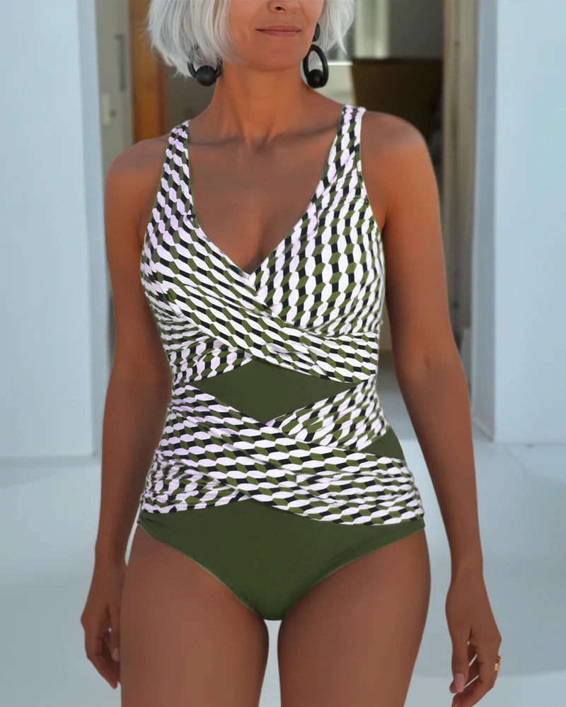 Alicia™ | Bañador con Diseño Cruzado