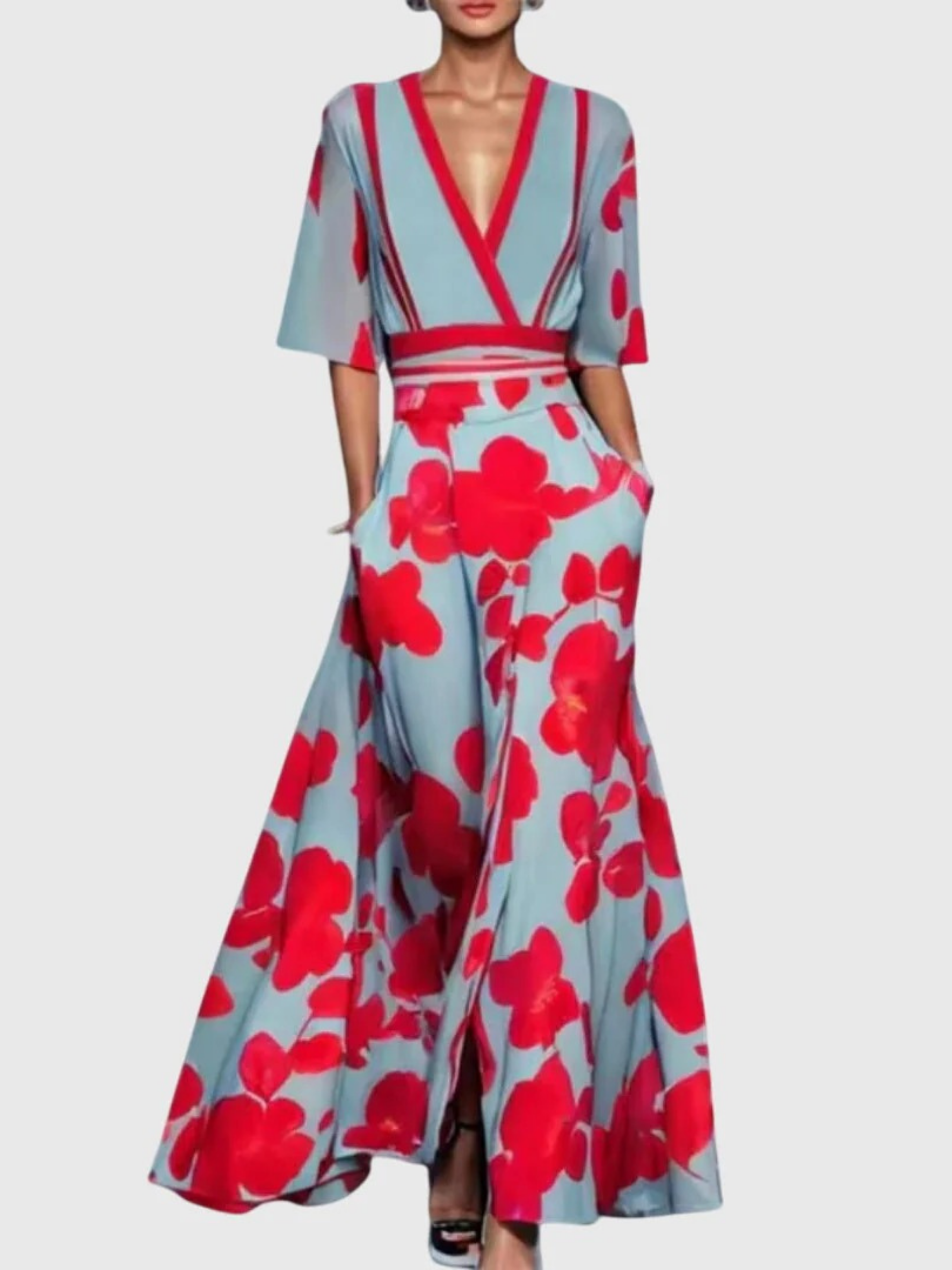 Christelle™ | Vestido maxi de primavera elegante