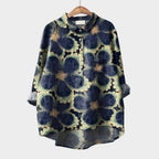 Soleil™ | Blusa de lino atemporal con estampado