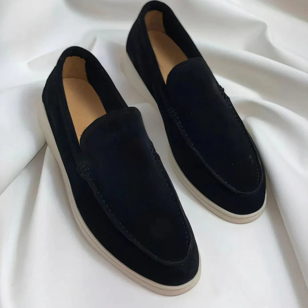Alberto | Elegantes mocasines de ante