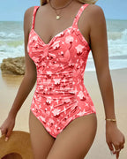 Clara™ | Tankini estampado de una pieza