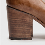 Nina | Sandalias de Tacón Cuadrado con Tiras
