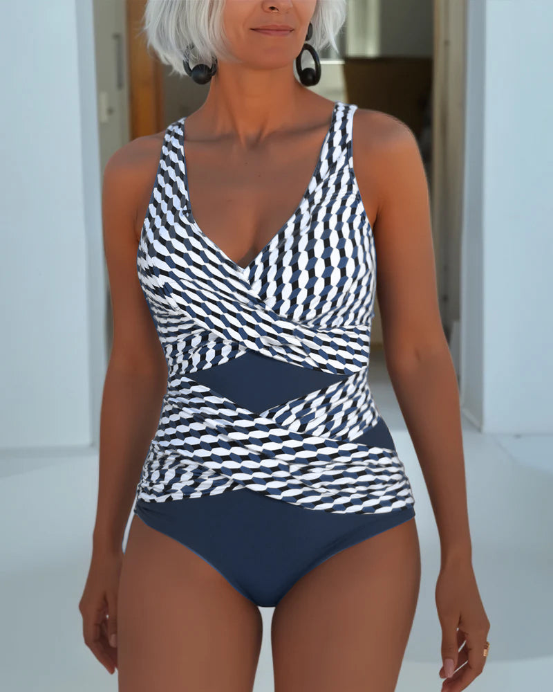 Alicia™ | Bañador con Diseño Cruzado