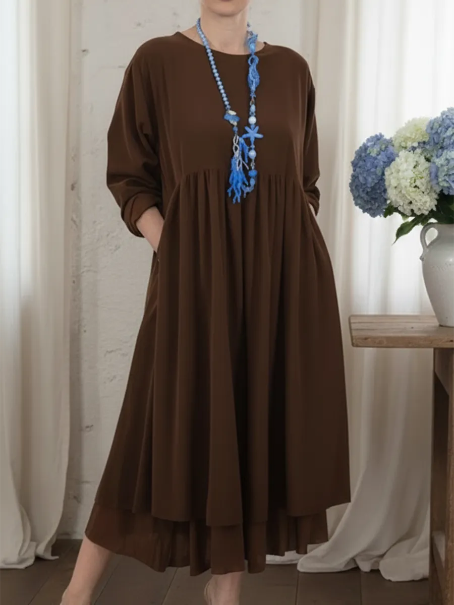 Valentina | Vestido midi relajado