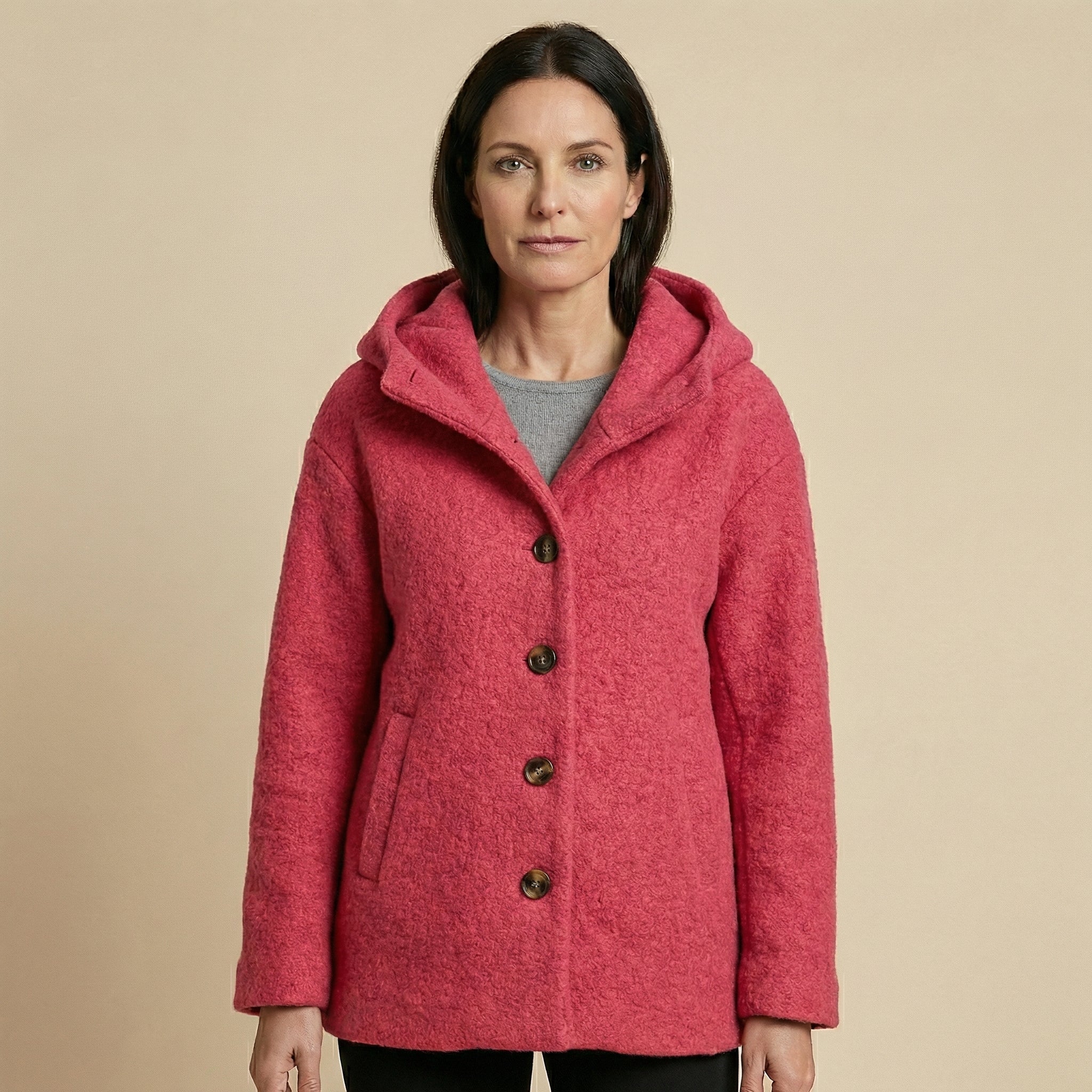 LAURA | CHAQUETA CON CAPUCHA