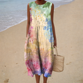 Lucia | Vestido midi bohemio