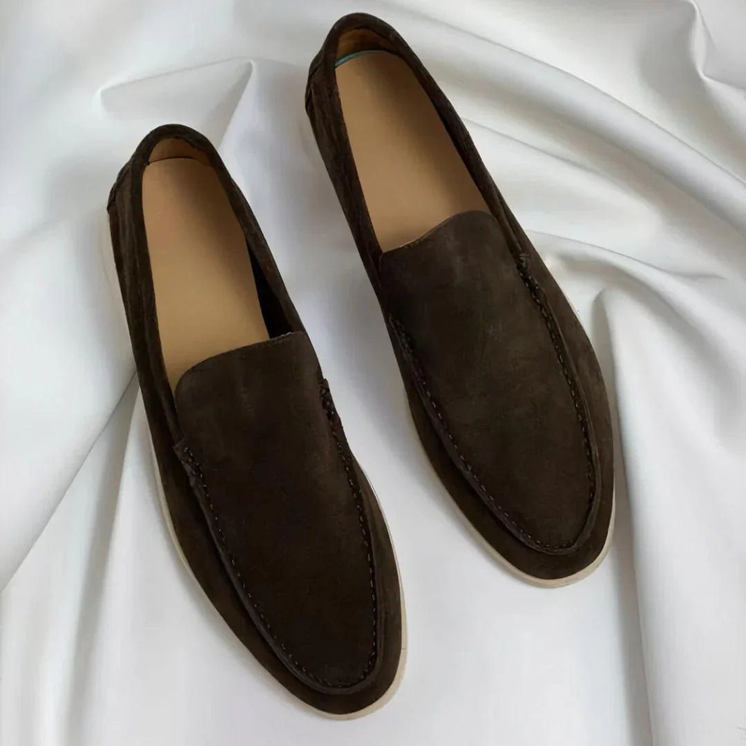 Alberto | Elegantes mocasines de ante