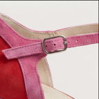 Lara | Sandalias de Tacón Cuadrado con Tobillera