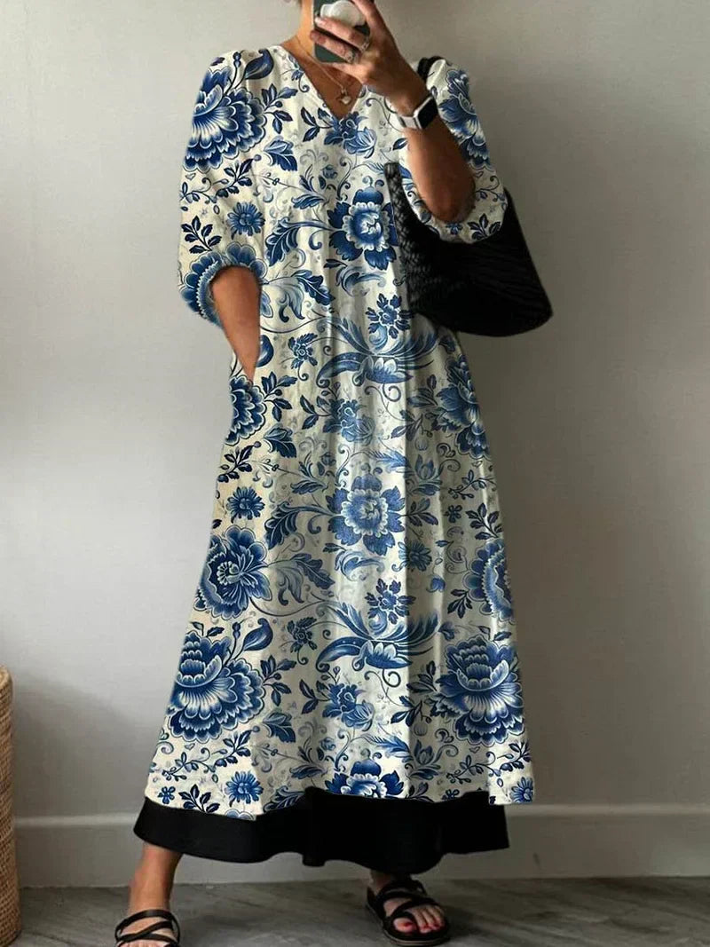 Mia™ | Vestido Estampado Elegante