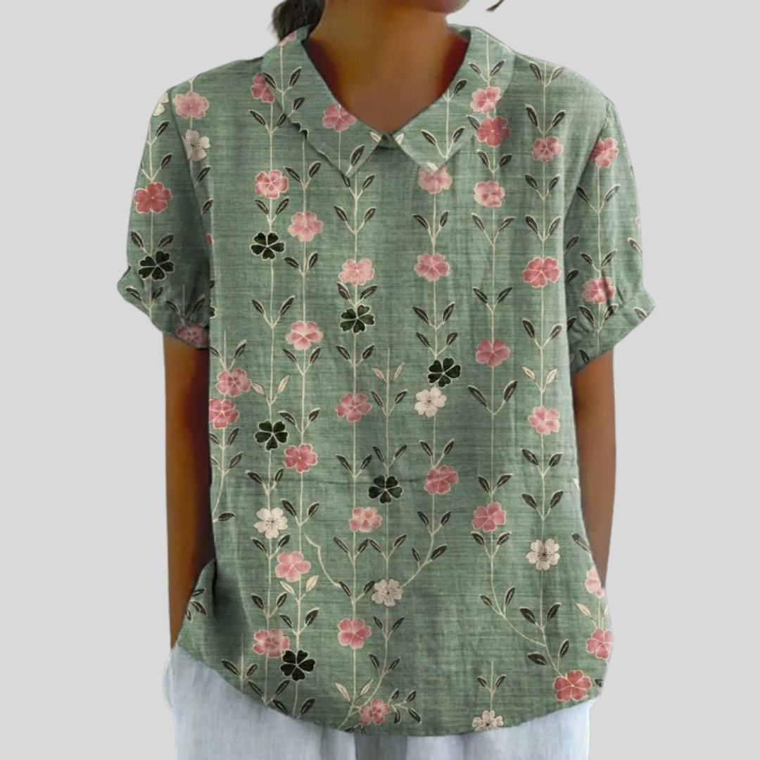 Leo Ferrer™ | Top floral elegante y cómodo