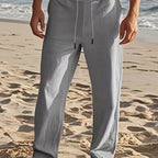 LEO FERRER | PANTALONES DE LINO PARA HOMBRE