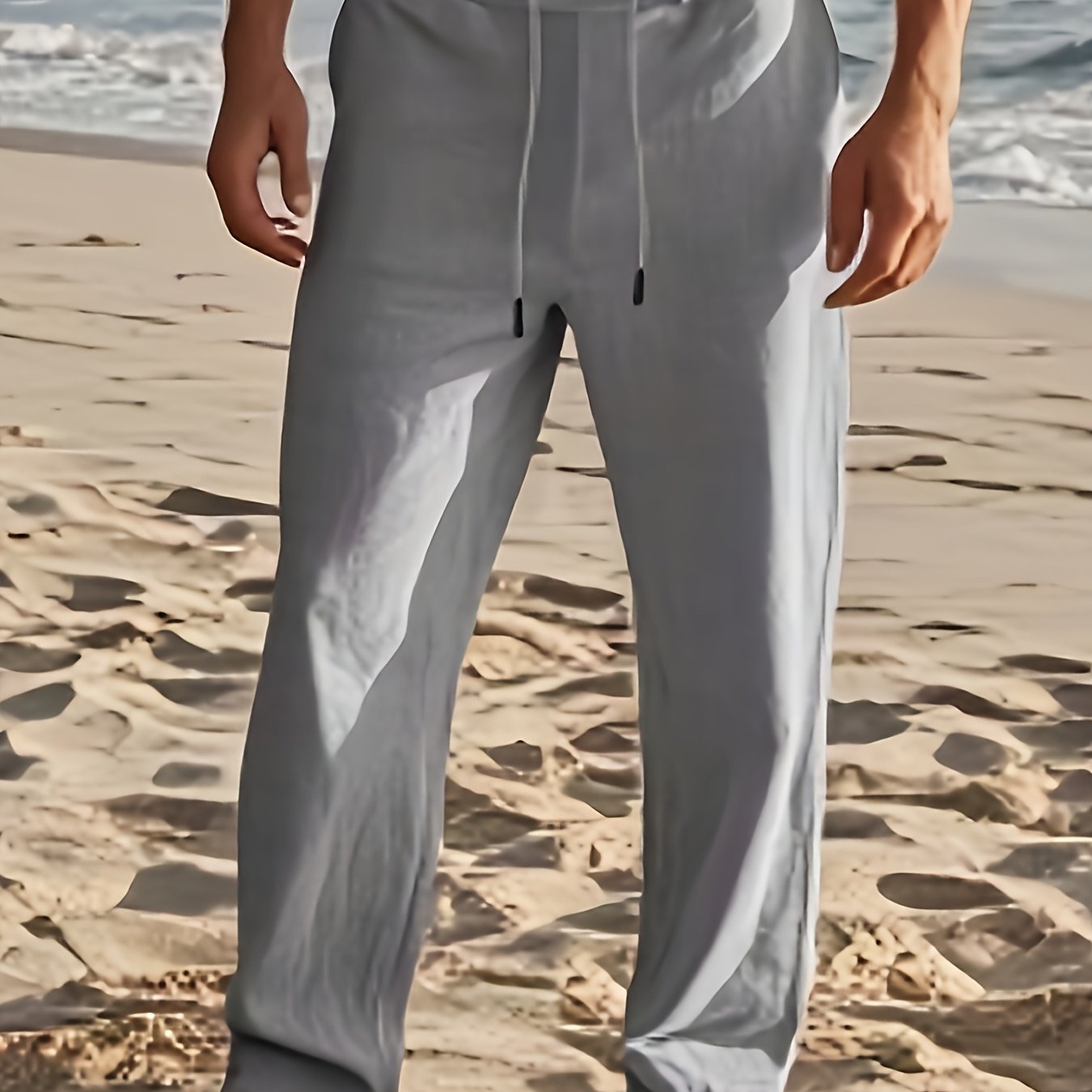 LEO FERRER | PANTALONES DE LINO PARA HOMBRE