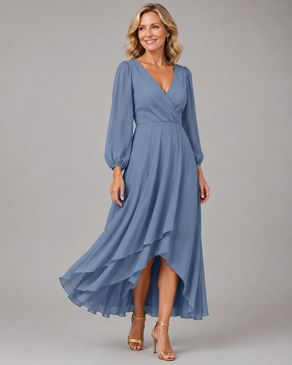 Mía™ | Vestido Largo Elegante con Escote en V