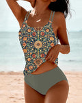 Amparo™ | Tankini de Verano con Estampado