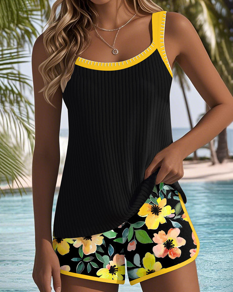 Aitana™ | Set de Tankini Elegante de Dos Piezas