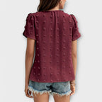 Charlotte - Blusa perfecta con lunares