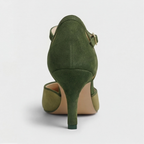 Coral | Slingback Kitten Heel Bicolor