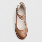Nina | Sandalias de Tacón Cuadrado con Tiras