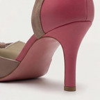 Queta | Salón Kitten Heel con Cinta