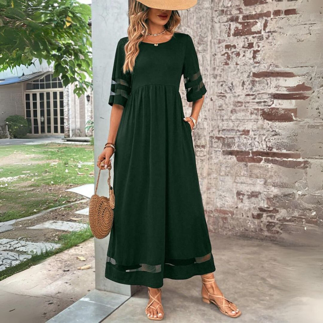 Aurora™ | Vestido Midi Moldeador con Efecto Alisador