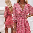 Thessaly™ | Vestido maxi floral elegante