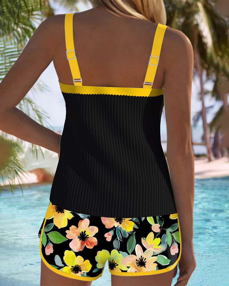 Aitana™ | Set de Tankini Elegante de Dos Piezas