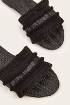 Zapatillas con Flecos
