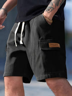 Murphy™ | Shorts cargo de pana casual